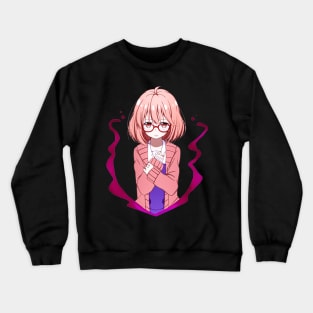 kuriyama mirai manga Crewneck Sweatshirt